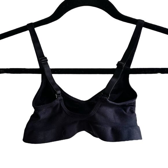 Skims Seamless Sculpt Bralette Black Small - Picture 3 of 5